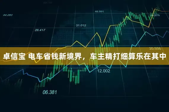 卓信宝 电车省钱新境界，车主精打细算乐在其中