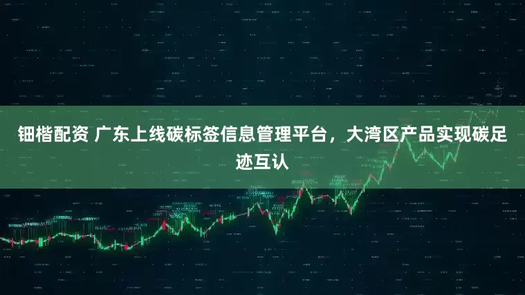 钿楷配资 广东上线碳标签信息管理平台，大湾区产品实现碳足迹互认